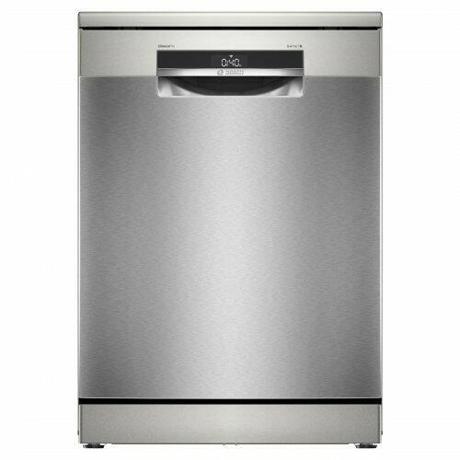 Masina de spalat vase Bosch SMS6ECI11E, Independenta, 14 seturi, Clasa energetica C,  EfficientDry, Heat exchanger, AquaStop,  AquaSensor, DosageAssist, Detergent Automation, 6 programe, Inox