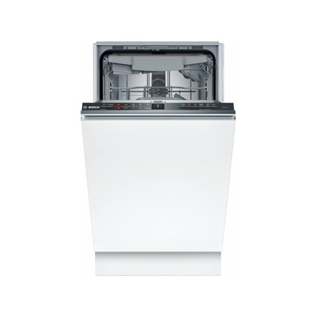 Masina de spalat vase Bosch SPV2HMX42E, 45 cm, Complet incorporabila, 10 seturi, Clasa E, 5 programe, Speed ​​​​Perfect+, EcoSilence Drive, Home Connect