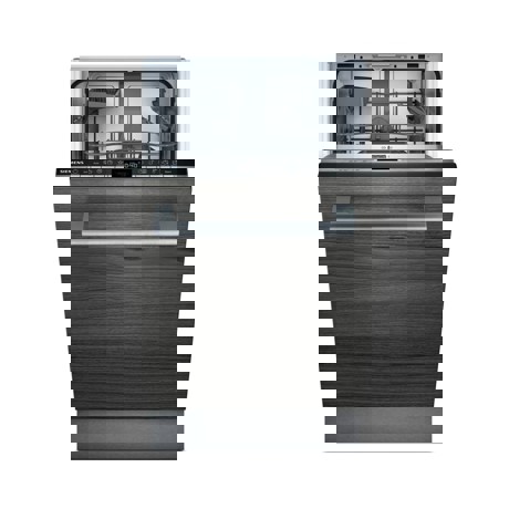 Masina de spalat vase Siemens SR63HX64KE, Complet incorporabila, 9 seturi, 6 programe de spalare, emote start, intensiveZone, HygienePlus, varioSpeed ​​Plus, Dosing assistant, IQdrive engine, Home Connect enabled via WLAN, 45 cm