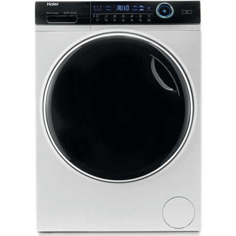 Masina de spalat Haier HW120-B14979-S, Motor Direct Motion, 12 kg, clasa A, 1400 rpm, Refresh, ABT, Steam,  Drum light, Dual spray, Pillow Drum, display Led cu Touch control, iTime, Smart Detecting, alb