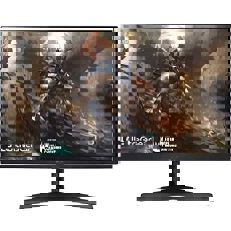 Monitor Gaming LED IPS LG UltraGear 24GN60R-B.BEU, 23.8", Full HD, 144Hz, AMD FreeSync Premium, HDR 10, negru