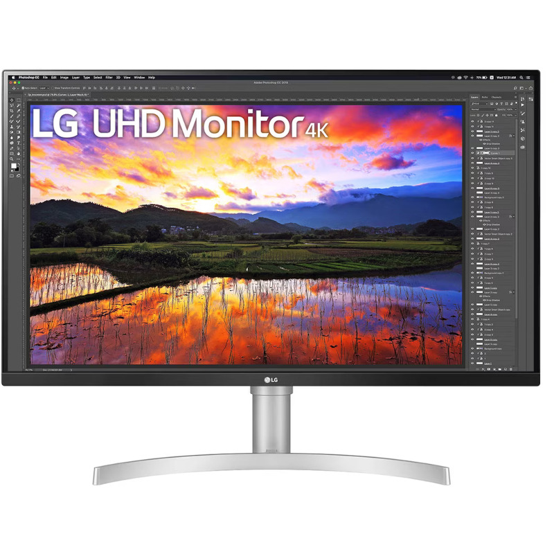 Monitor 32" LG 32UN650P-W.BEU, IPS, UHD 4K, HDR 10, AMD FreeSync™, MAXXAUDIO®