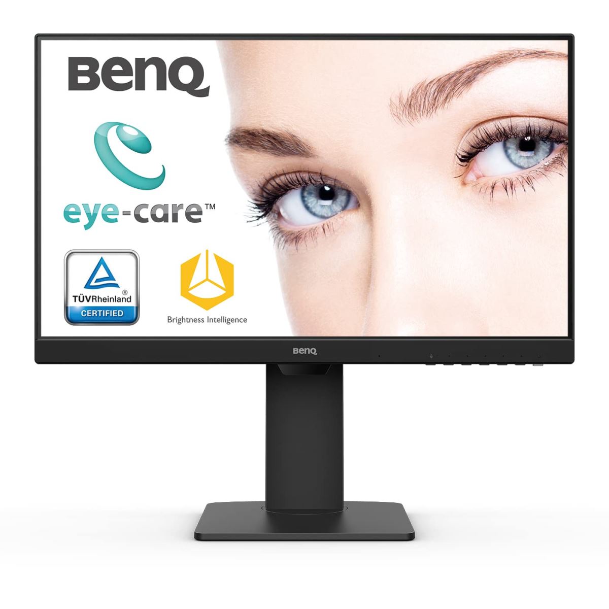 Monitor 23.8" Benq GW2485TC, IPS, Iluminare de fundal cu leduri, FHD 1920* 1080, 250 cd/ mp, 1000:1, 178/ 178, 5 ms, 16:9, boxe 2* 2W, mufa casti, pivot, VESA 100* 100, HDMI, DP, MST, USB C, Flicker-free, Low Blue Light Plus, Brightness Intelligence (B.I.), culoare negru
