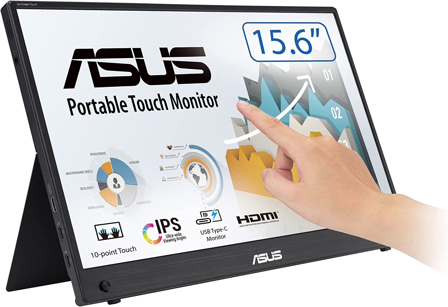 ASUS ZenScreen Touch MB16AHT portable monitor