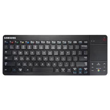 Tastatura wireless Samsung cu touchpad VG-KBD1000, Wi Fi, Bluetooth, 366 x 170 x 36 mm, Negru