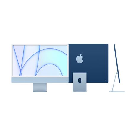 Apple iMAC 24" Retina 4.5k/ Apple M1 (CPU 8-core, GPU 8-core, Neural Engine 16-core)/16GB/512GB - Blue - INT KB (2021)