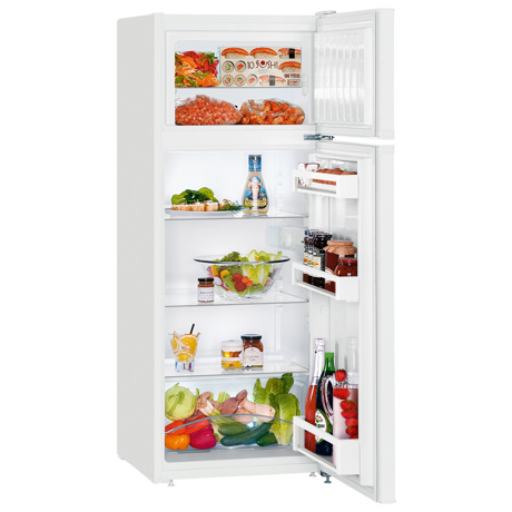 Frigider cu 2 usi Liebherr CTPe231-26 Comfort, SmartFrost, 55 cm, 233 l, Clasa E, Alb