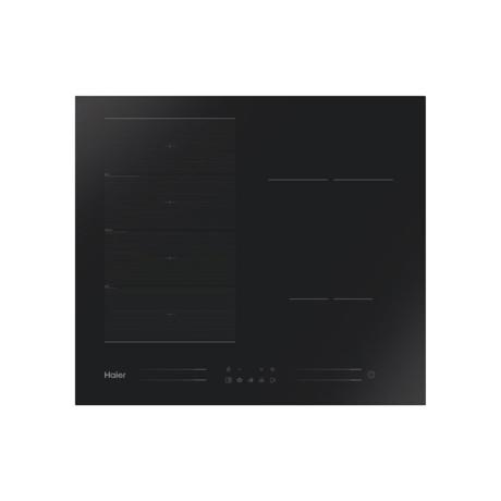 Plita Incorporabila Haier HAMTP64MC, Inductie, 60 cm, 6 zone, conectivitate WiFi, 15 nivele putere