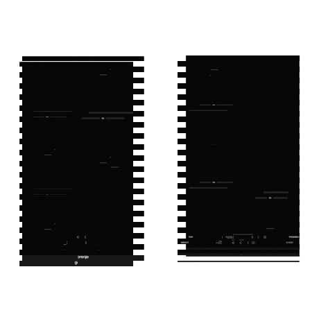 Plita incorporabila Gorenje IT641BCSC7,Inductie, 4 zone de gatit, 60 cm, 7200 W, Touch control, PowerBoost, Funcția StopGo, Timer, Negru