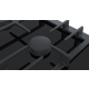 Plita incorporabila Bosch PRB3A6B70, Gaz, 2 zone de gatit, FlameSelect , 30 cm, Vitroceramica neagra