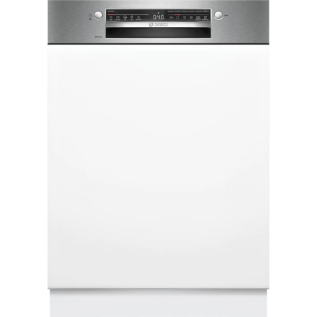 Masina de spalat vase partial incorporabila Bosch SMI2ITS09E, 13 seturi, 5 programe, ExtraDry, Tab-count, Silence on demand, Home Connect, EcoSilence Drive, 60 cm, Clasa E