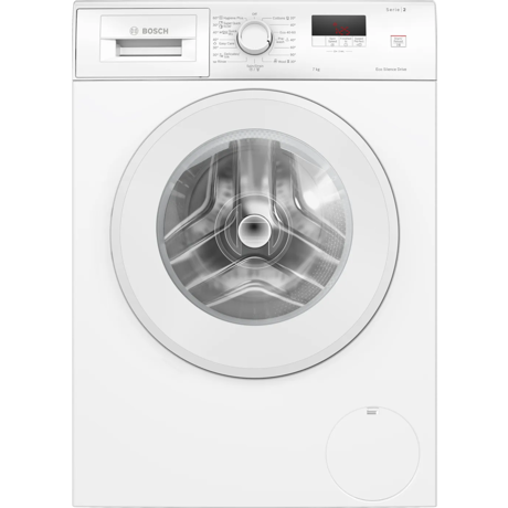 Masina de spalat rufe Bosch WGE02400BY, 7 Kg, 1400 rpm, EcoSilence Drive, Functie reload, Speed Perfect, Clasa A, Alb