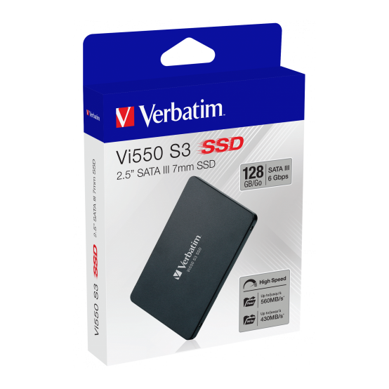 SSD Verbatim Vi550 S3 128GB 2.5" SATA 6Gb/s