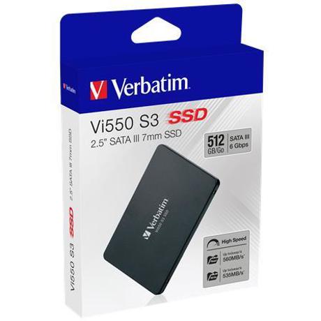 SSD Verbatim Vi550 S3 512GB 2.5" SATA 6Gb/s