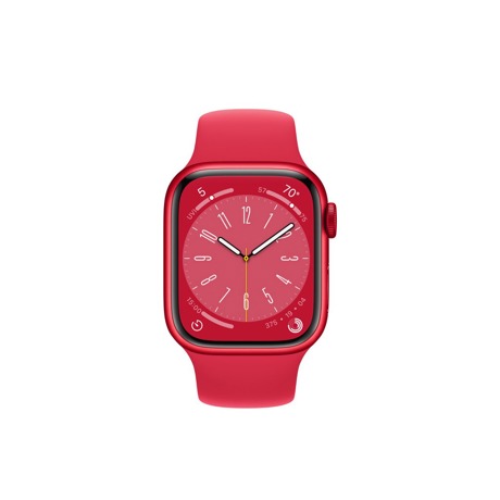 Apple Watch S8 GPS 41mm (PRODUCT)RED Aluminium Case with (PRODUCT)RED Sport Band - S/M