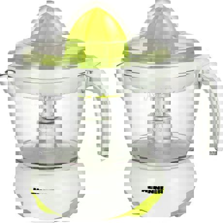 Storcator de citrice Heinner Citrus C250X, 25 W, 0.7 l, 2 conuri, Alb/Verde