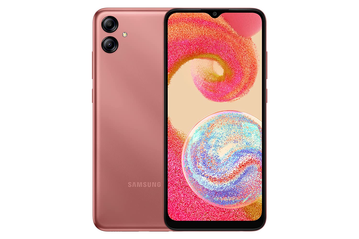 SAMSUNG A04e A042F 6.5" 3GB 32GB DualSIM Copper (non EU spec, 2pin EU adapter, CE mark)