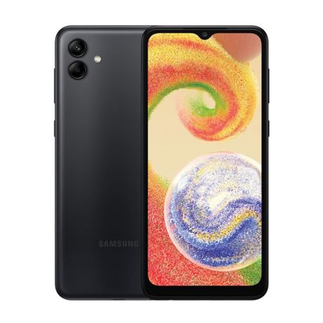 Telefon mobil Samsung A04e A045F, 6.5 inch, 4GB RAM, 64GB, DualSIM,  (non EU spec, 2pin EU adapter, CE mark), Black