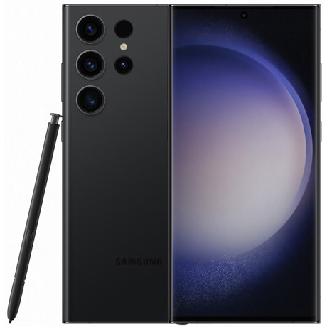 Telefon mobil Samsung Galaxy S23 Ultra, Dual SIM, 8GB RAM, 256GB, 5G, Black