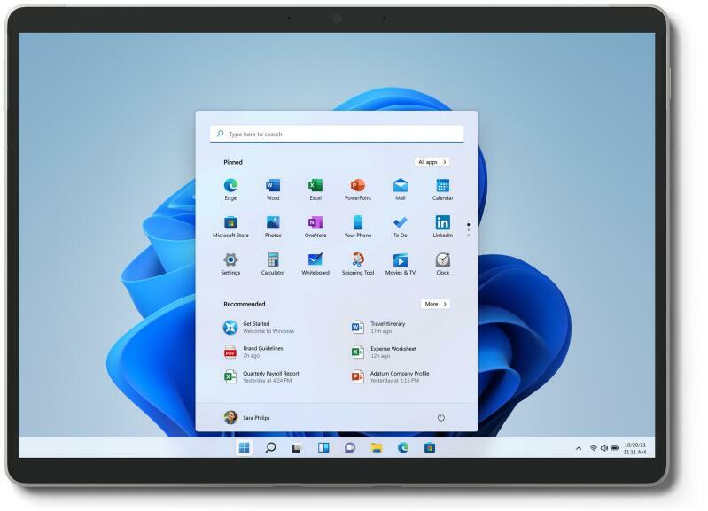 Tableta Microsoft Surface Pro 8 platinum