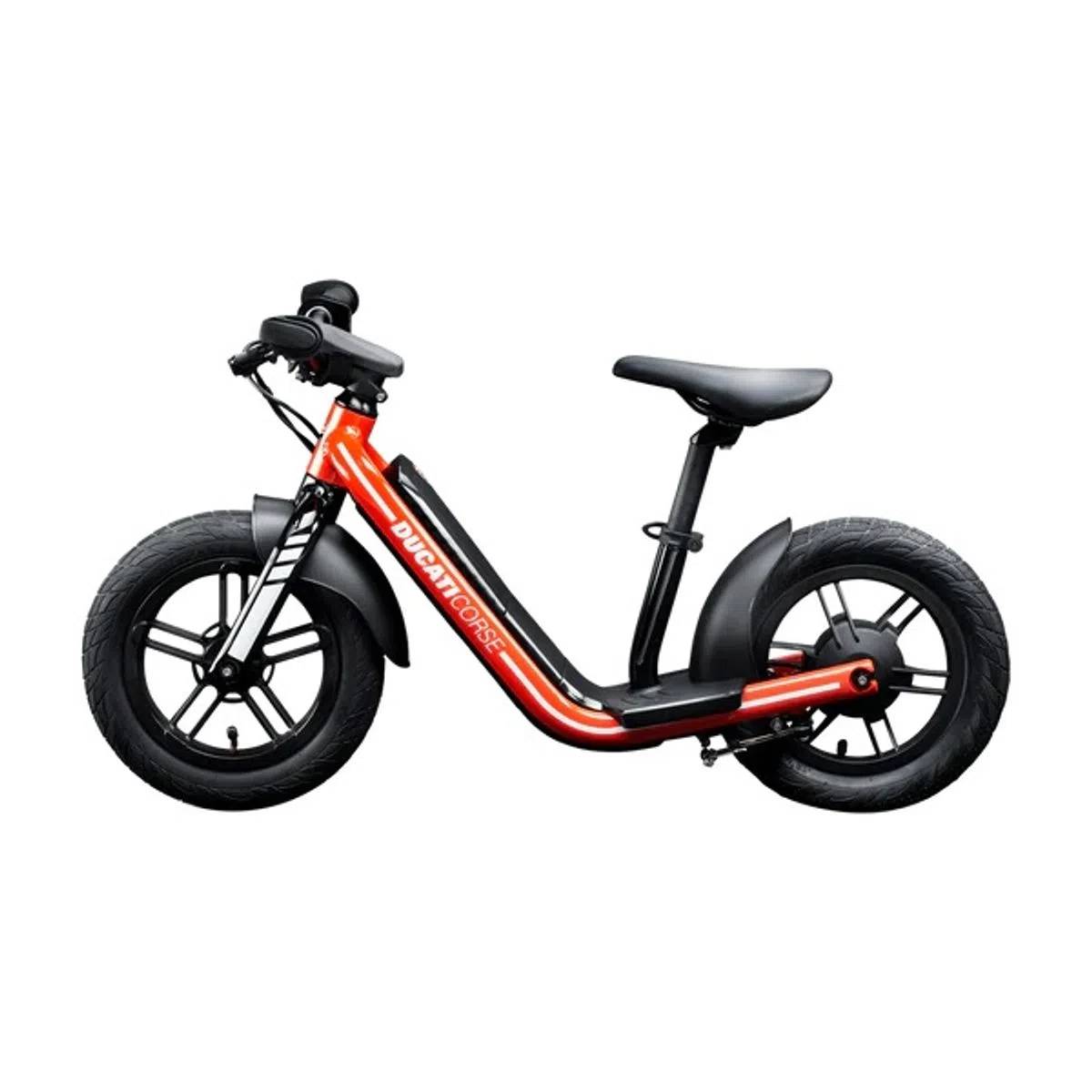 Bicicleta asistata electrica fara pedale Ducatie-moto 12.5", 2.9Ah, 12Km/h, frana spate