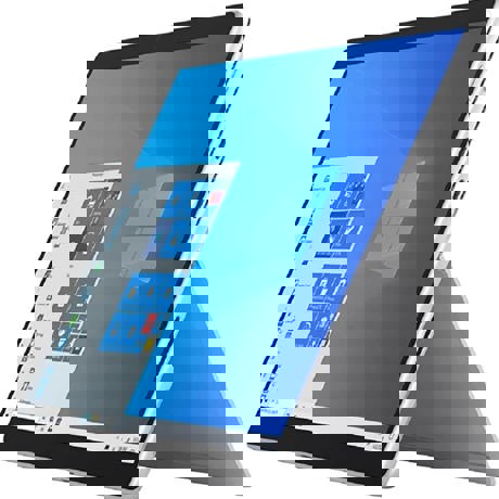 Tableta Microsoft Surface Pro 8 LTE platinum, 13 inch, resolution: 2880 x 1920, aspect ratio: 3:2, Intel Core i7-1185G7, 3.0 GHz, 16GB RAM, 256GB SSD storage, graphics: Intel Iris Xe Graphics, connerctors: 1 x Surface Connect, 1 x 3.5 mm audio female, 2 x Thunderbolt 4 (Type-C), camera resolution