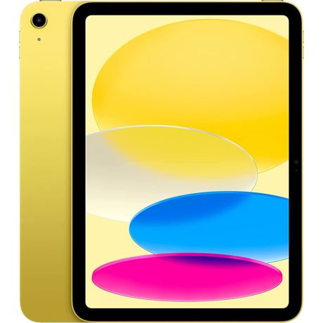 Apple iPad 10 10.9" WiFi 64GB  Yellow (US power adapter with included US-to-EU adapter)