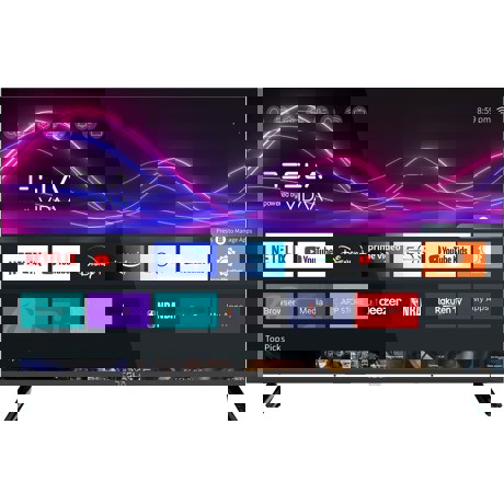 Televizor LED Smart Tesla 32M335BHS, 81 cm, HD, VIDAA OS, Clasa F, Frameless, Negru