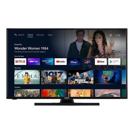 Televizor LED Horizon 43HL7390F/C, 43 D-LED, Full HD, HDR10 / HLG, Digital TV-Tuner DVB-S2/T2/C, CME 200Hz, Android TV 11.0+GoogleAssistant +BT4.0, 1xLAN (RJ45), DLNA 1.5, Contrast 5000:1, 350 cd/m2, 1xCI+, 3xHDMI, 2xUSB, Negru