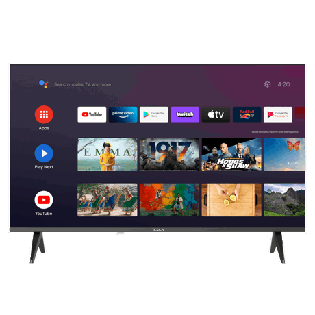 Televizor Smart LED Tesla 32E635BHS, 81 cm, HD Ready, Android TV, Wi-Fi, Bluetooth, Slot CI, Negru