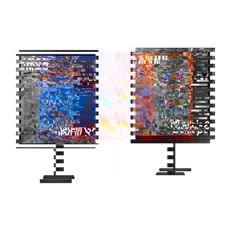 Monitor LED Samsung LS27B800PXUXEN, 27", 4K Ultra HD, 5ms, Negru