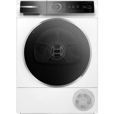 Uscator de rufe Bosch WQB245A0BY, 9 kg, clasă eficienta energetica A +++, tehnologie cu pompă de încălzire cu uscare pe baza de condensare,  Home Connect, AutoDry Technology, design AntiVibration, Sensitive Drying sistem, SelfCleaning Condenser