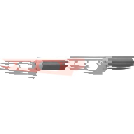 Cutit pentru branza, 13cm, teaca de protectie, Otel, Roz