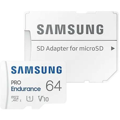 Card memorie Samsung MB-MJ64KA/EU, PRO Endurance + Adapter microSDXC 64GB
