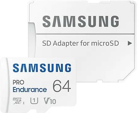 Card memorie Samsung MB-MJ64KA/EU, PRO Endurance + Adapter microSDXC 64GB
