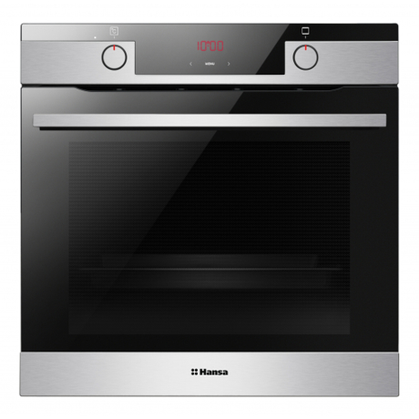 Cuptor incorporabil Hansa BOEI684097, X-Type, 9 functii, 77 l, Grill, Timer electronic, Clasa A, Inox
