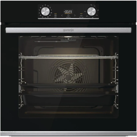 Cuptor incorporabil Gorenje BOSX6737E13BG, Electric, Multifunctional, Clasa A, 77 L, Autocuratare Hidrolitica, Clasa A, Negru