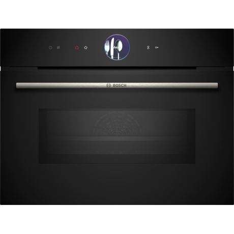 Cuptor electric incorporabil CMG7361B1, Functie Microunde, TFT Touch Display Plus, 4D Hotair, Hotair nivel delicat, Functie Microwave Boost, 90,180,360,600, boost W, Negru