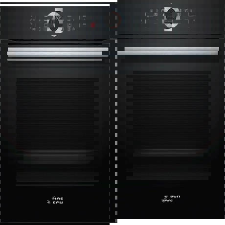 Cuptor incorporabil Bosch HBG635BB1,  71 l, 10 programe, afisaj TFT, EcoClean, Negru