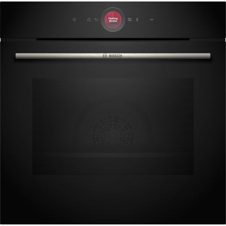 Cuptor electric incorporabil HBG7741B1, 71 l, Multifunctional, 14 functii , Autocuratare pirolitica, Grill, Home Connect, Air Fry, Clasa A+, Negru