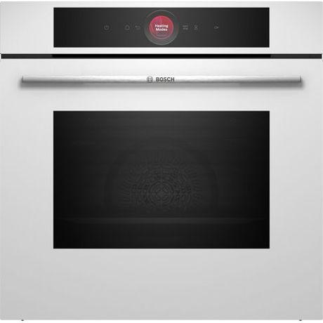 Cuptor electric incorporabil HBG7741W1, Multifunctional, 14 functii , Autocuratare pirolitica, Grill, Home Connect, Clasa A+, Alb