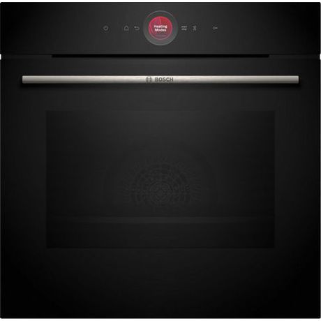 Cuptor electric incorporabil HBG7742B1,  71 l, Multifunctional, 14 functii , Autocuratare pirolitica, Grill, Home Connect, Clasa A+, Negru
