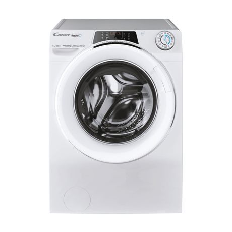 Masina de spalat rufe Candy RapidÓ RO14116DWMCT-S, 11 kg, 1400 rpm, , Wi-Fi, Inverter, Steam, Quick&Clean, Clasa A, Alb