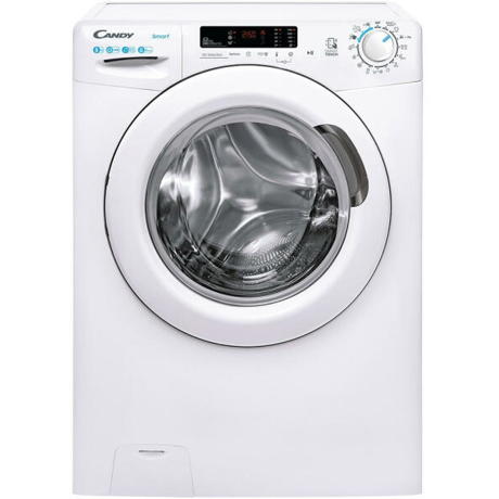 Masina de spalat rufe Candy Smart CS1482DW4/1-S, 8 kg, 1400rpm, 16 programe, Clasa B, alb