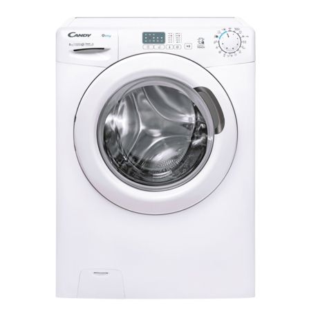 Masina de spalat Candy EY 1281DE/1-S, incarcare frontala, 8 kg, 1200 RPM, Clasa D, Alb