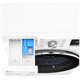 Masina de spalat rufe cu uscator Slim LG F2DV5S8S2E