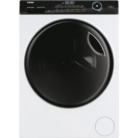 Masina de spalat Haier HW100-B14959U1, 10 kg, 1400 rpm, Clasa A, Motor Direct Motion, Wi-Fi, Refresh, ABT, Steam, iTime, Pillow Drum, Dual Spray, Alb