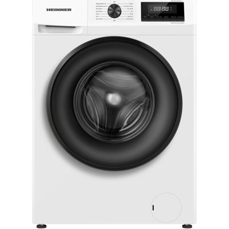 Masina de spalat rufe Slim Heinner HWM-H6010IVSMC+++, 6 kg ,1000 RPM, Allergy Steam, Inverter, 15 Programe, Display LED, Rapid 15 min, Ad 46.5 cm, Alb