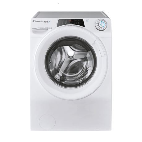 Masina de spalat Candy RO 1294DWMT/1-S, incarcare frontala,  9 kg, 1200 RPM, Clasa A, 16 programe, Alb