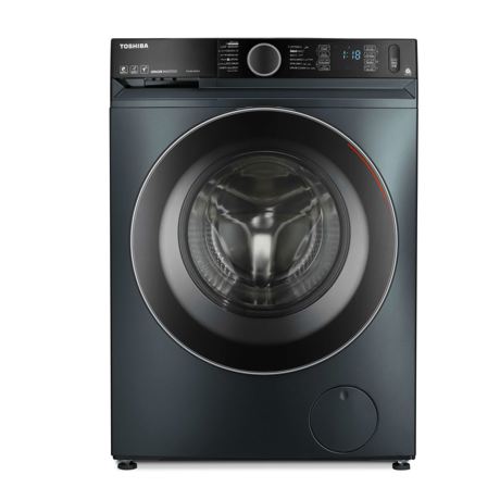 Masina de spalat Toshiba TW-BK100GF4, 9kg, 1400RPM, clasa A, 12 programe, Functie Abur, Tehnologie UFB, Wi-Fi, motor inverter, Alb